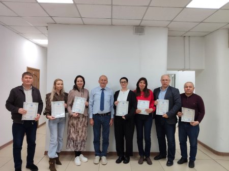 Информация об успешно прошедшем обучающем семинаре 